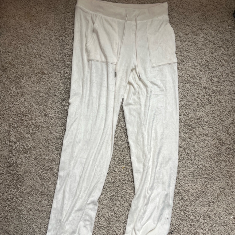 Juicy Couture Cream Lounge Pants